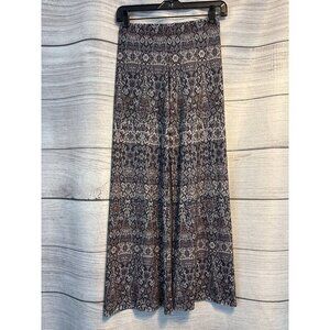 NWT Viereck Patterned Wide-Leg Palazzo Pants Size XS